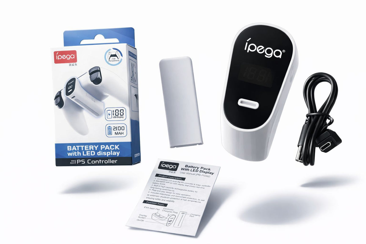 Akumulator do Pada PS5 iPega 2000mAh – Przedłuż Granie